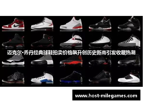 迈克尔·乔丹经典球鞋拍卖价格飙升创历史新高引发收藏热潮